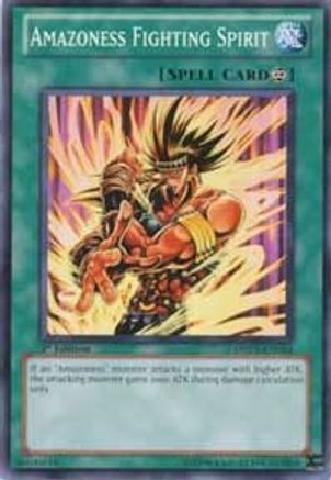 Amazoness Fighting Spirit (DREV-EN054) - Duelist Revolution Unlimited - Premium Yugioh Single from Konami - Just $0.30! Shop now at Game Crave Tournament Store