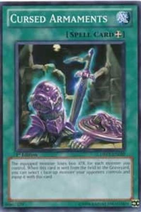 Cursed Armaments (DREV-EN059) - Duelist Revolution 1st Edition - Premium Yugioh Single from Konami - Just $0.26! Shop now at Game Crave Tournament Store