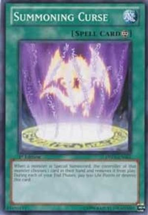 Summoning Curse (DREV-EN061) - Duelist Revolution 1st Edition - Premium Yugioh Single from Konami - Just $0.97! Shop now at Game Crave Tournament Store