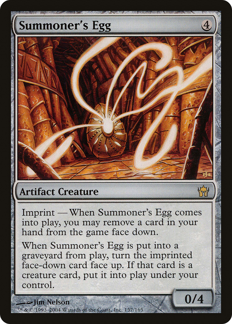 Summoner's Egg (5DN-157) - Fifth Dawn Foil - Premium MTG Single from Wizards of the Coast - Just $2.42! Shop now at Game Crave Tournament Store
