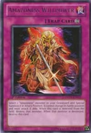 Amazoness Willpower (DREV-EN072) - Duelist Revolution 1st Edition - Premium Yugioh Single from Konami - Just $0.08! Shop now at Game Crave Tournament Store