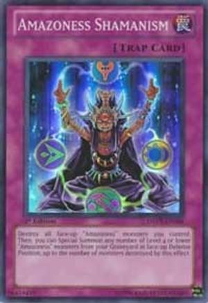 Amazoness Shamanism (DREV-EN088) - Duelist Revolution 1st Edition - Premium Yugioh Single from Konami - Just $1.16! Shop now at Game Crave Tournament Store