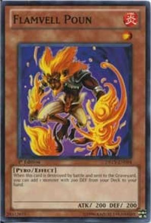 Flamvell Poun (DREV-EN094) - Duelist Revolution 1st Edition - Premium Yugioh Single from Konami - Just $0.30! Shop now at Game Crave Tournament Store