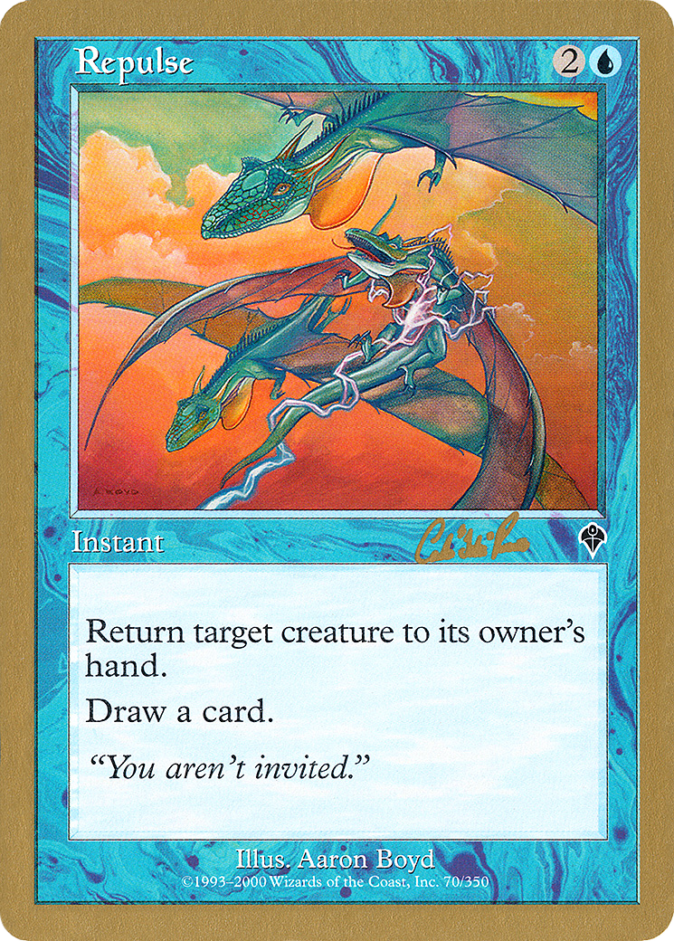 Repulse (WC02-CR70) - World Championship Decks 2002 - Premium MTG Single from Wizards of the Coast - Just $0.12! Shop now at Game Crave Tournament Store