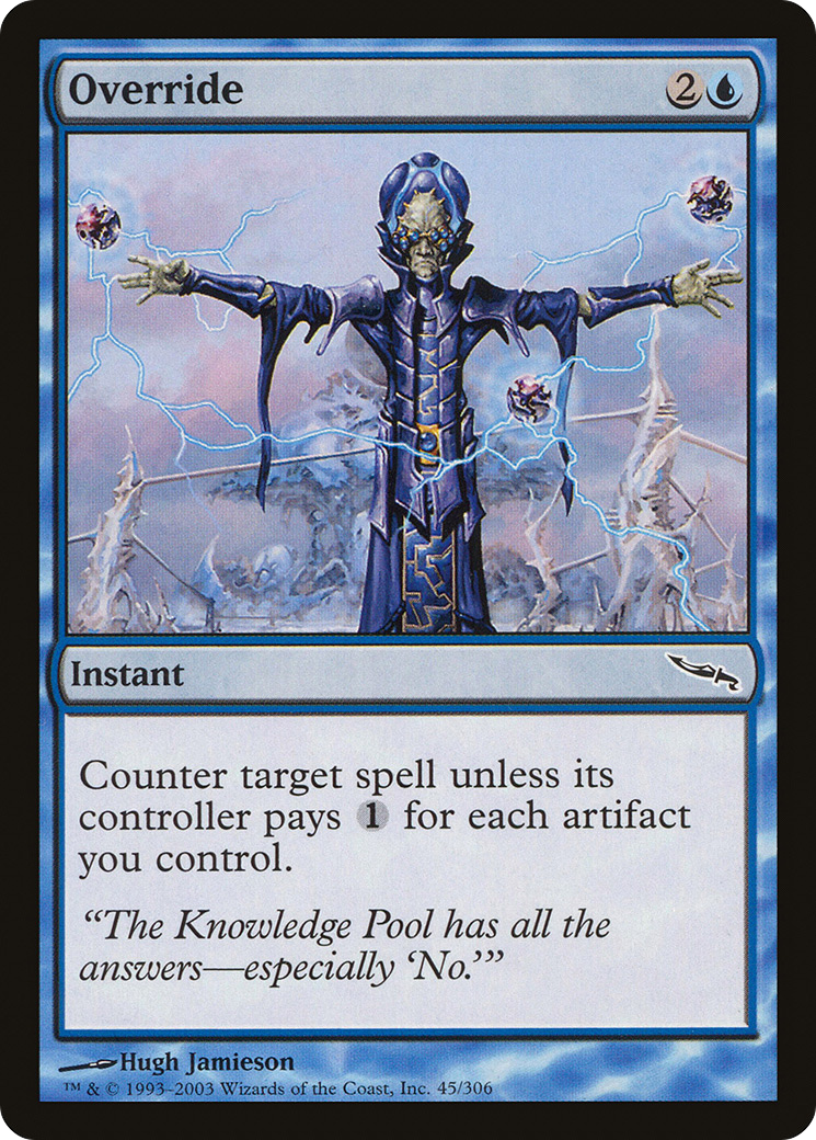 Override (MRD-045) - Mirrodin - Premium MTG Single from Wizards of the Coast - Just $0.08! Shop now at Game Crave Tournament Store