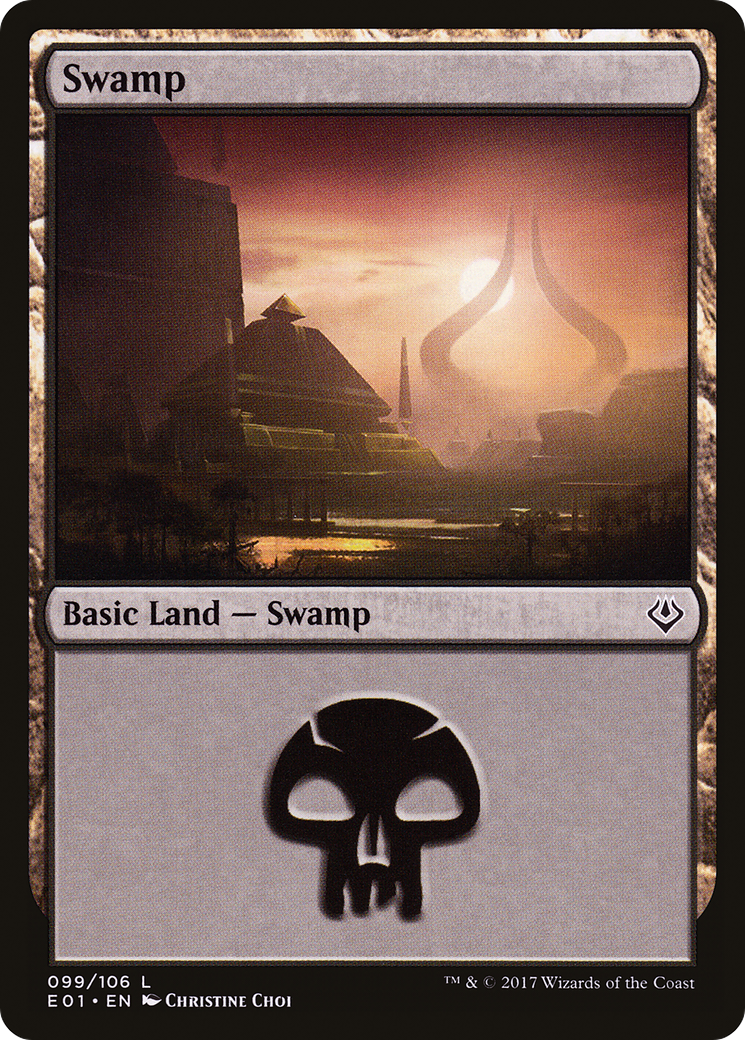 Swamp (E01-099) - Archenemy: Nicol Bolas - Premium MTG Single from Wizards of the Coast - Just $0.08! Shop now at Game Crave Tournament Store