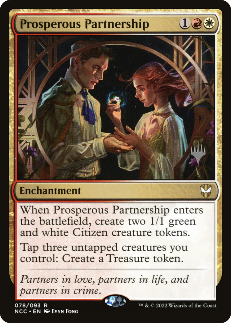 Prosperous Partnership (PNCC-78P) - New Capenna Commander Promos Foil - Premium MTG Single from Wizards of the Coast - Just $3.58! Shop now at Game Crave Tournament Store