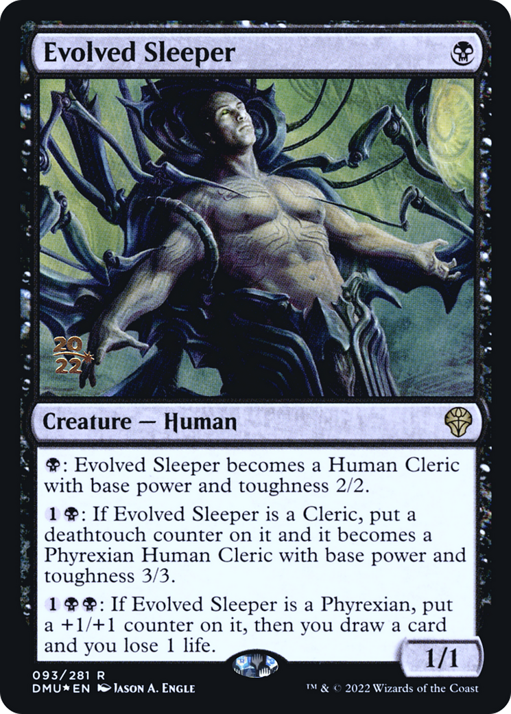 Evolved Sleeper (PDMU-93S) - Dominaria United Promos Foil - Premium MTG Single from Wizards of the Coast - Just $0.15! Shop now at Game Crave Tournament Store