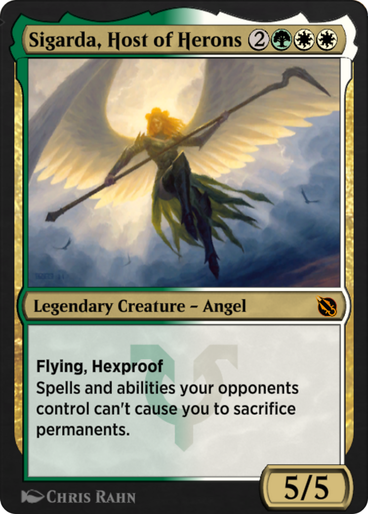 Sigarda, Host of Herons (SIS-066) - Shadows of the Past - Premium MTG Single from Wizards of the Coast - Just $0! Shop now at Game Crave Tournament Store