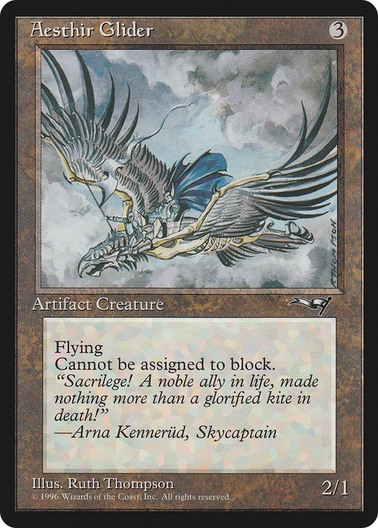 Aesthir Glider (ALL-116A) - Alliances - Premium MTG Single from Wizards of the Coast - Just $0.08! Shop now at Game Crave Tournament Store