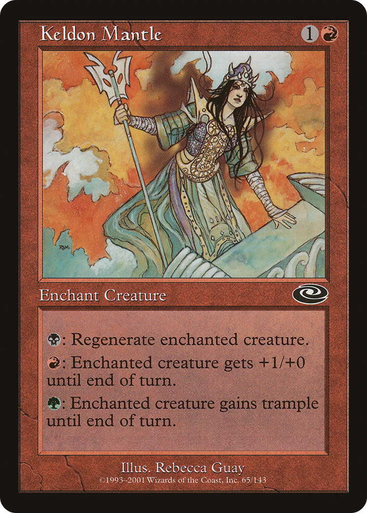 Keldon Mantle (PLS-065) - Planeshift Foil - Premium MTG Single from Wizards of the Coast - Just $0.63! Shop now at Game Crave Tournament Store