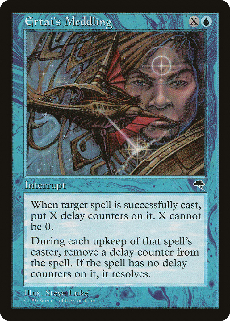 Ertai's Meddling (TMP-061) - Tempest - Premium MTG Single from Wizards of the Coast - Just $0.19! Shop now at Game Crave Tournament Store