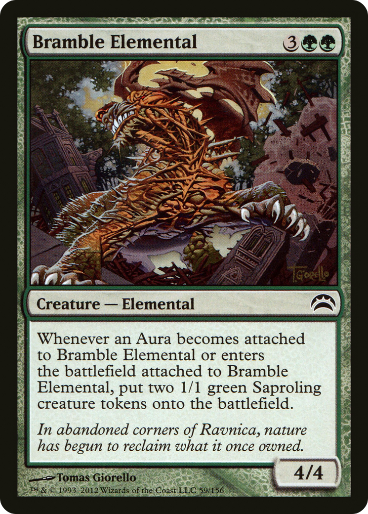 Bramble Elemental (PC2-059) - Planechase 2012 - Premium MTG Single from Wizards of the Coast - Just $0.08! Shop now at Game Crave Tournament Store