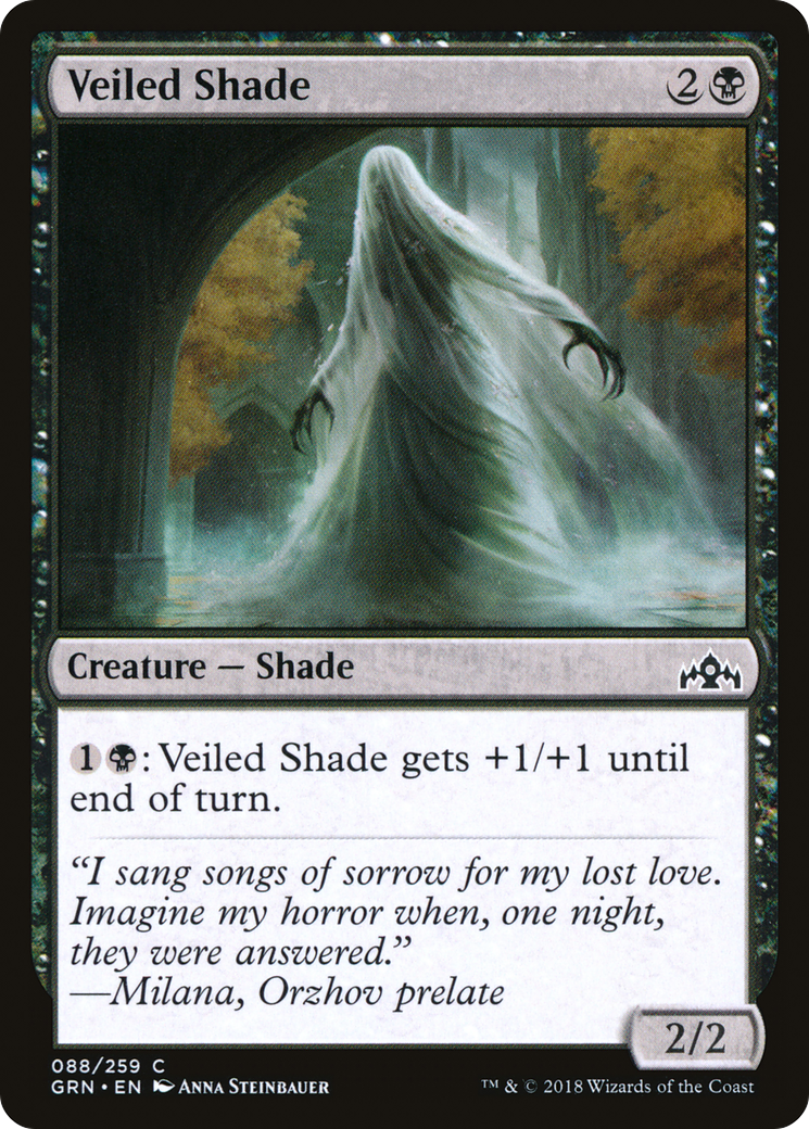 Veiled Shade (GRN-088) - Guilds of Ravnica - Premium MTG Single from Wizards of the Coast - Just $0.08! Shop now at Game Crave Tournament Store