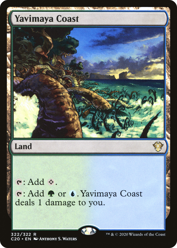 Yavimaya Coast (C20-322) - Commander 2020 - Premium MTG Single from Wizards of the Coast - Just $0.08! Shop now at Game Crave Tournament Store