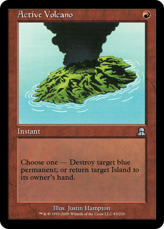 Active Volcano (ME3-085) - Masters Edition III - Premium MTG Single from Wizards of the Coast - Just $0! Shop now at Game Crave Tournament Store