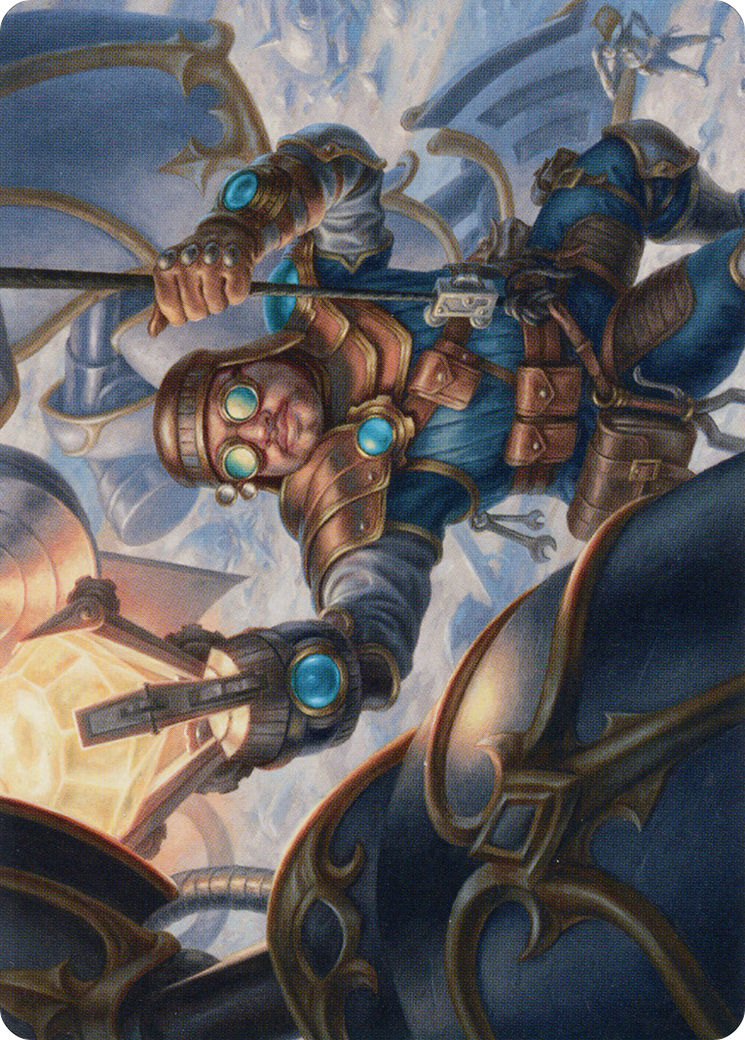 Powerstone Engineer // Powerstone Engineer (ABRO-002) - The Brothers' War Art Series (Borderless) - Premium MTG Single from Wizards of the Coast - Just $0! Shop now at Game Crave Tournament Store