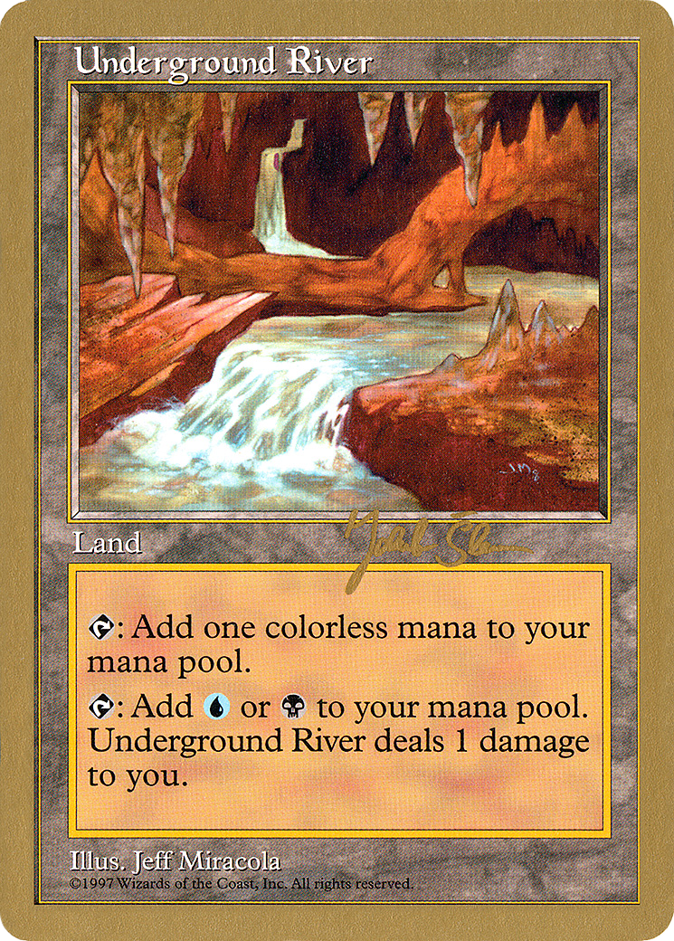 Underground River (WC97-JS426) - World Championship Decks 1997 - Premium MTG Single from Wizards of the Coast - Just $0.71! Shop now at Game Crave Tournament Store