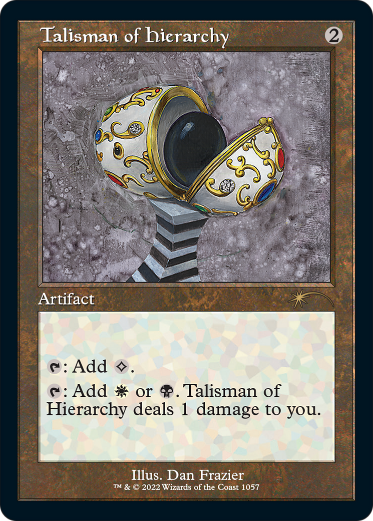 Talisman of Hierarchy (SLD-1057) - Secret Lair Drop - Premium MTG Single from Wizards of the Coast - Just $13.86! Shop now at Game Crave Tournament Store
