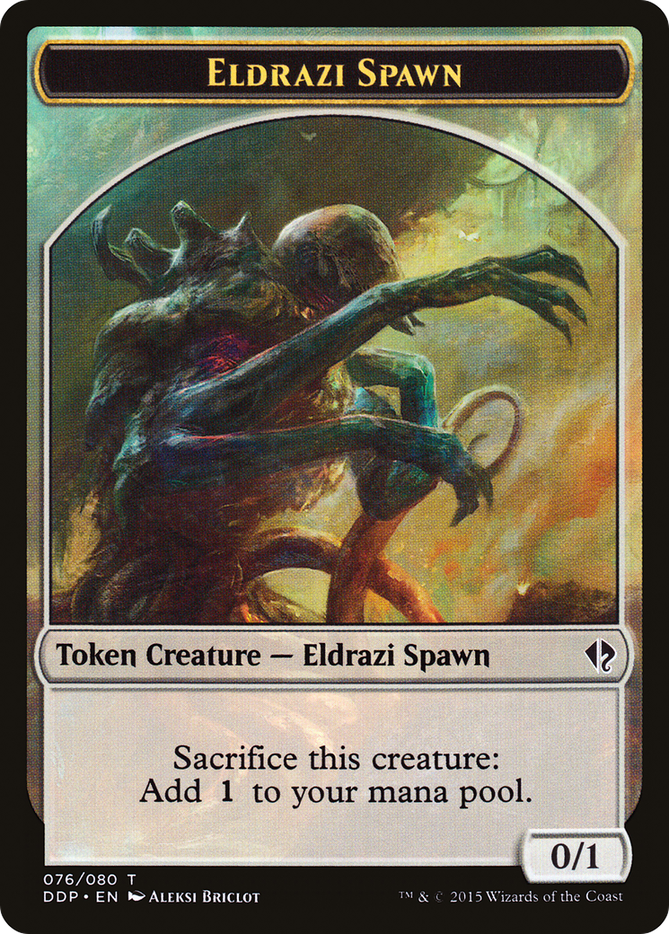 Eldrazi Spawn (DDP-076) - Duel Decks: Zendikar vs. Eldrazi - Premium MTG Single from Wizards of the Coast - Just $0.08! Shop now at Game Crave Tournament Store