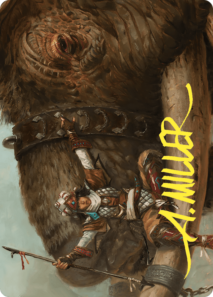 Tuskguard Captain // Tuskguard Captain (ACMM-016) - Commander Masters Art Series (Borderless) Foil - Premium MTG Single from Wizards of the Coast - Just $0! Shop now at Game Crave Tournament Store