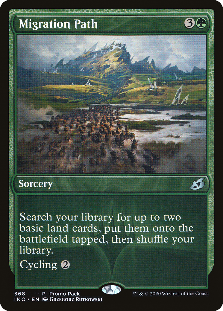 Migration Path (IKO-368) - Ikoria: Lair of Behemoths Foil - Premium MTG Single from Wizards of the Coast - Just $1.13! Shop now at Game Crave Tournament Store