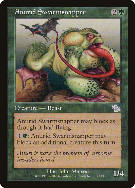 Anurid Swarmsnapper (JUD-105) - Judgment Foil - Premium MTG Single from Wizards of the Coast - Just $0.32! Shop now at Game Crave Tournament Store