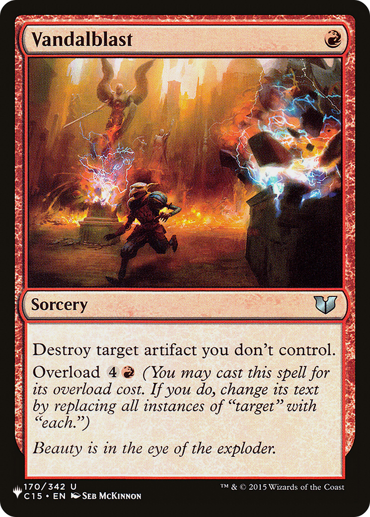 Vandalblast (PHED-038) - Heads I Win, Tails You Lose - Premium MTG Single from Wizards of the Coast - Just $0.86! Shop now at Game Crave Tournament Store