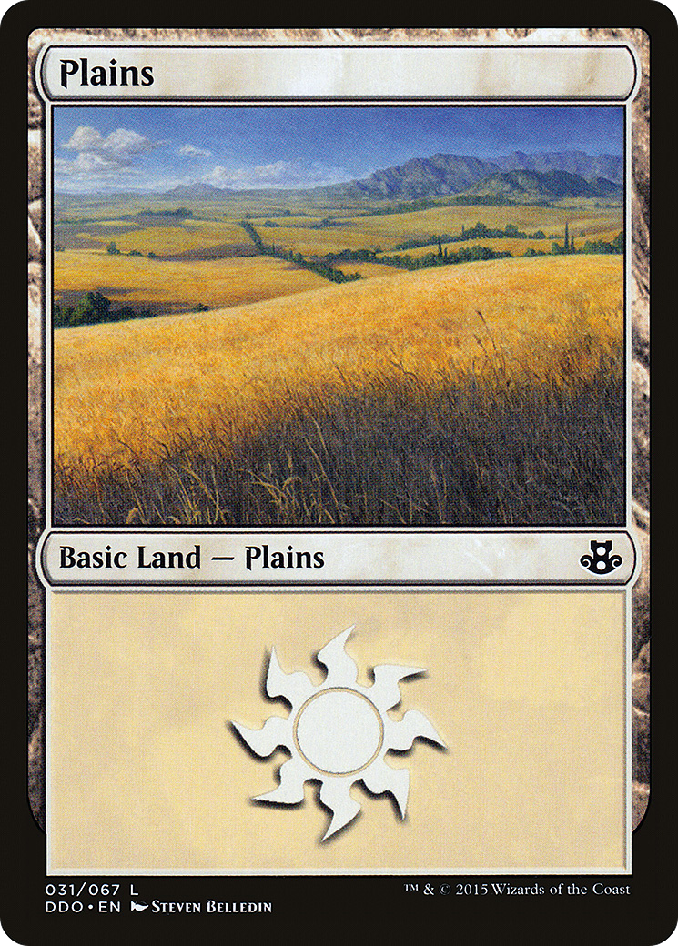 Plains (DDO-031) - Duel Decks: Elspeth vs. Kiora - Premium MTG Single from Wizards of the Coast - Just $0.08! Shop now at Game Crave Tournament Store