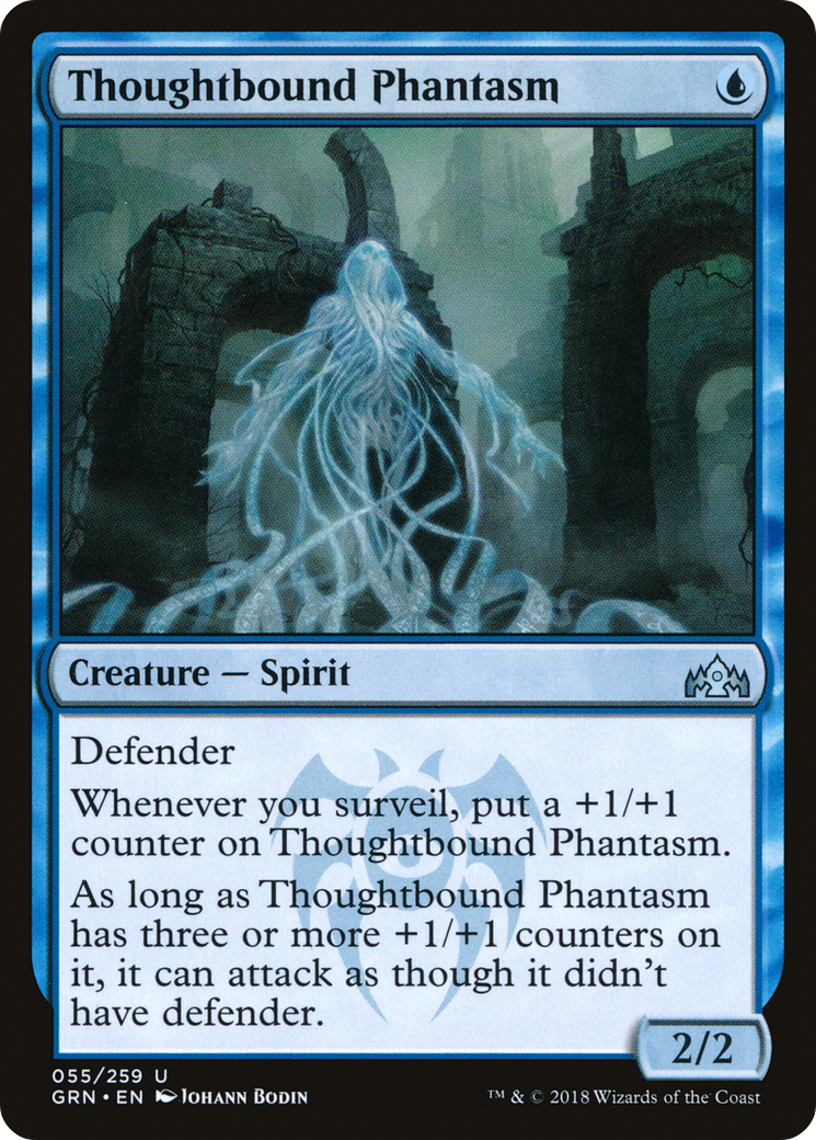 Thoughtbound Phantasm (GRN-055) - Guilds of Ravnica - Premium MTG Single from Wizards of the Coast - Just $0.08! Shop now at Game Crave Tournament Store