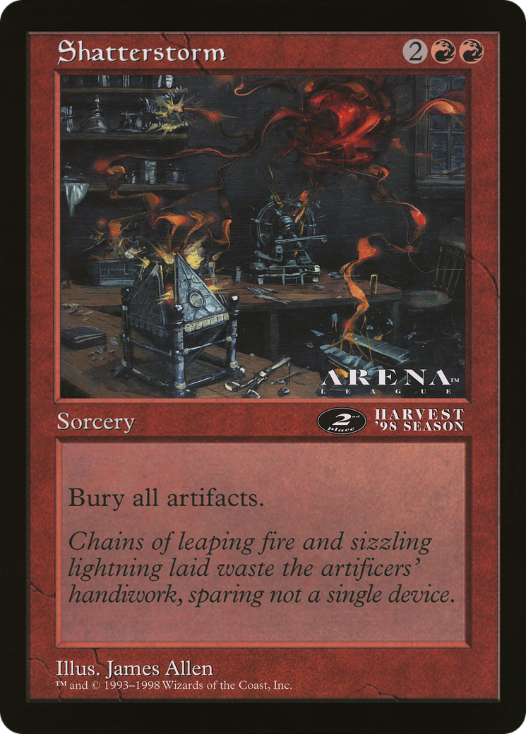 Shatterstorm (OLEP-053) - Oversized League Prizes - Premium MTG Single from Wizards of the Coast - Just $0! Shop now at Game Crave Tournament Store