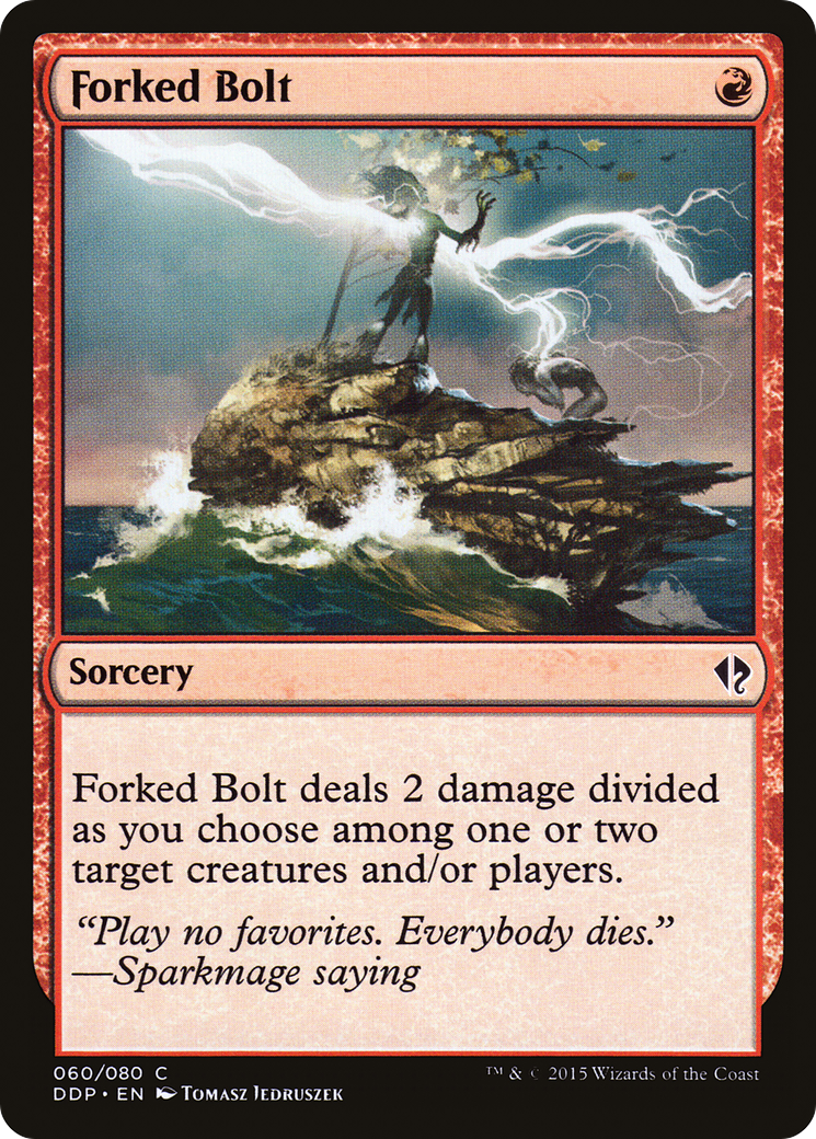 Forked Bolt (DDP-060) - Duel Decks: Zendikar vs. Eldrazi - Premium MTG Single from Wizards of the Coast - Just $0.08! Shop now at Game Crave Tournament Store