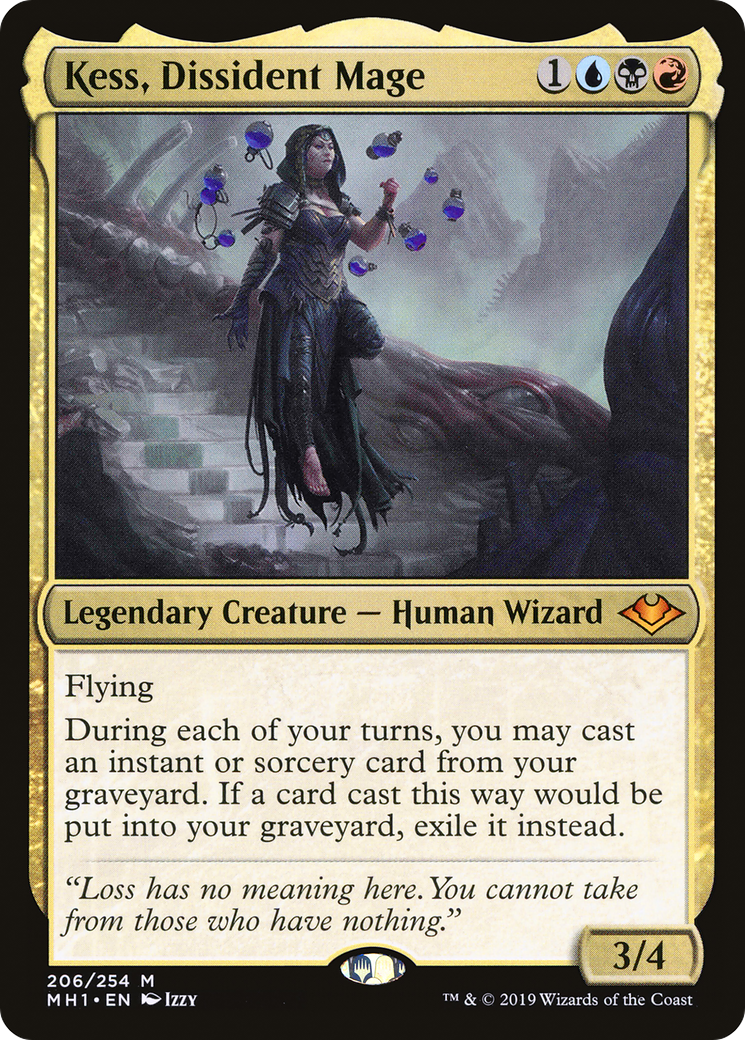 Kess, Dissident Mage (MH1-206) - Modern Horizons - Premium MTG Single from Wizards of the Coast - Just $0.53! Shop now at Game Crave Tournament Store