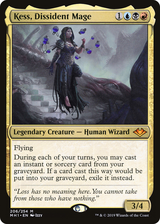 Kess, Dissident Mage (MH1-206) - Modern Horizons - Premium MTG Single from Wizards of the Coast - Just $0.53! Shop now at Game Crave Tournament Store