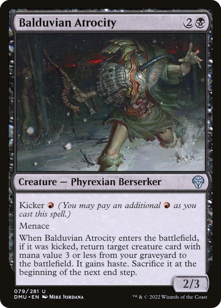 Balduvian Atrocity (DMU-079) - Dominaria United - Premium MTG Single from Wizards of the Coast - Just $0.08! Shop now at Game Crave Tournament Store