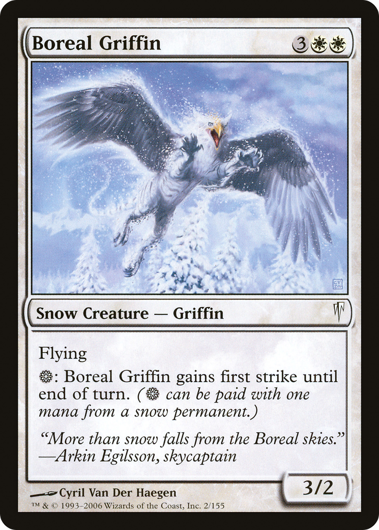 Boreal Griffin (CSP-002) - Coldsnap - Premium MTG Single from Wizards of the Coast - Just $0.08! Shop now at Game Crave Tournament Store
