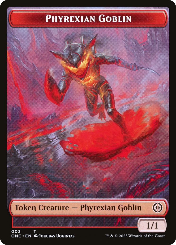 Phyrexian Goblin (TONE-003) - Phyrexia: All Will Be One Tokens - Premium MTG Single from Wizards of the Coast - Just $0! Shop now at Game Crave Tournament Store