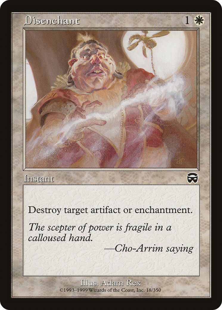 Disenchant (MMQ-018) - Mercadian Masques Foil - Premium MTG Single from Wizards of the Coast - Just $3.24! Shop now at Game Crave Tournament Store