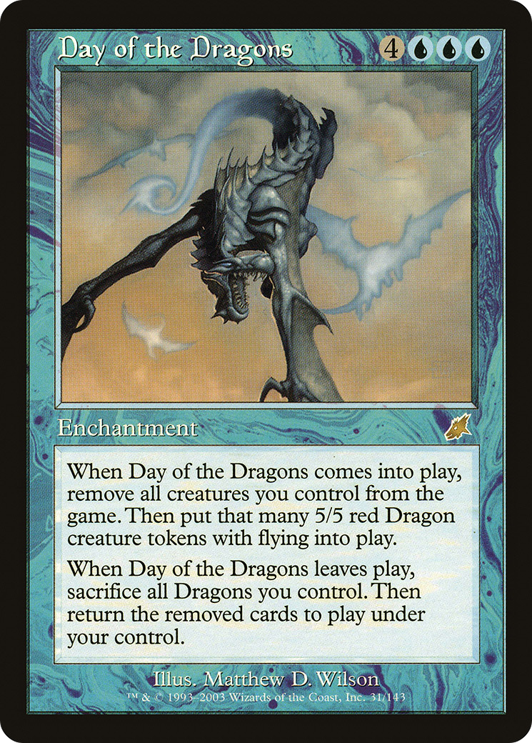 Day of the Dragons (SCG-031) - Scourge Foil - Premium MTG Single from Wizards of the Coast - Just $5.21! Shop now at Game Crave Tournament Store