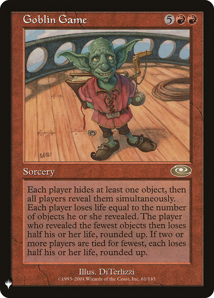 Goblin Game (MB1-954) - Mystery Booster - Premium MTG Single from Wizards of the Coast - Just $0.27! Shop now at Game Crave Tournament Store