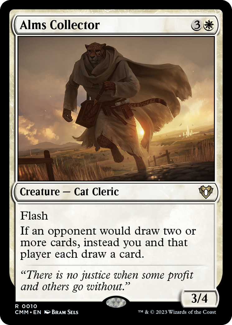 Alms Collector (CMM-010) - Commander Masters - Premium MTG Single from Wizards of the Coast - Just $0.10! Shop now at Game Crave Tournament Store