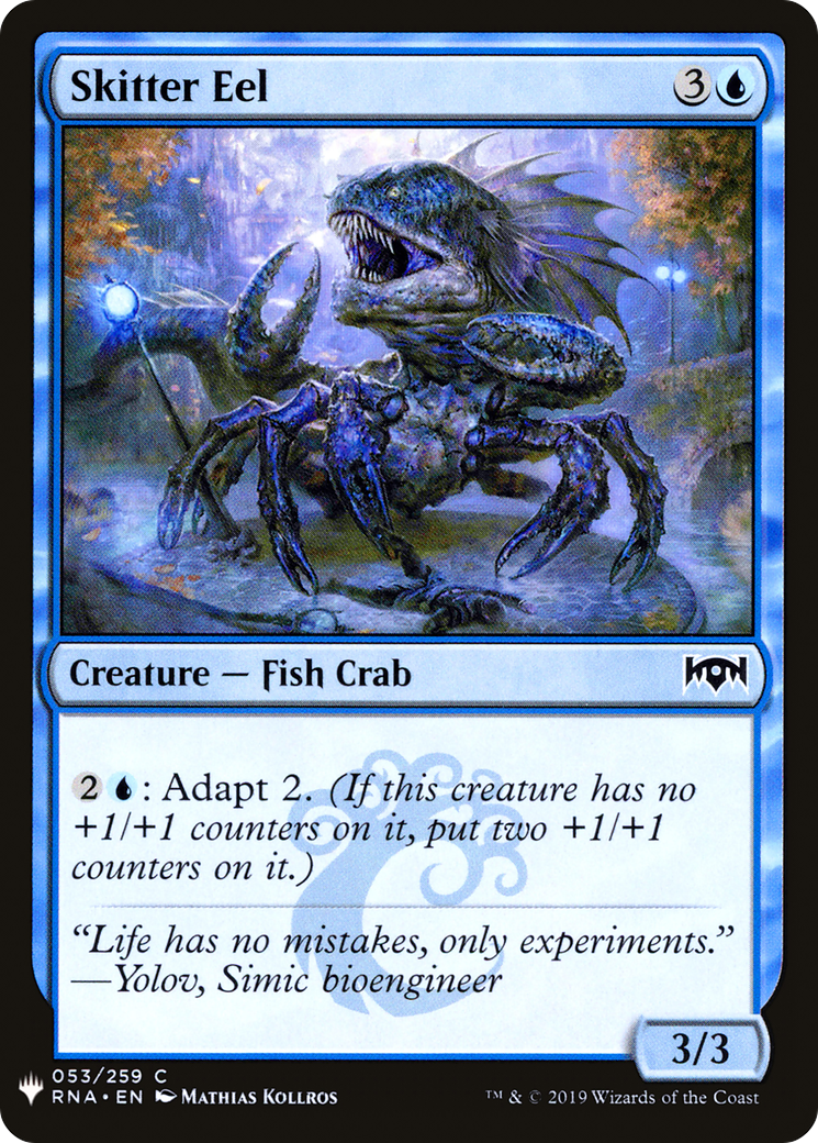 Skitter Eel (MB1-493) - Mystery Booster - Premium MTG Single from Wizards of the Coast - Just $0.08! Shop now at Game Crave Tournament Store