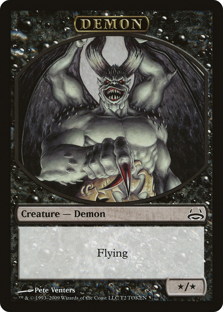 Demon (TDDC-002) - Duel Decks: Divine vs. Demonic Tokens - Premium MTG Single from Wizards of the Coast - Just $0.23! Shop now at Game Crave Tournament Store