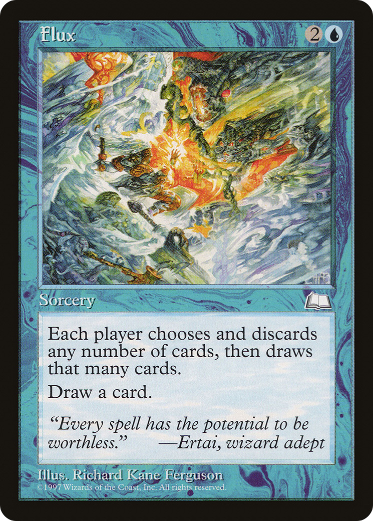 Flux (WTH-039) - Weatherlight - Premium MTG Single from Wizards of the Coast - Just $0.08! Shop now at Game Crave Tournament Store