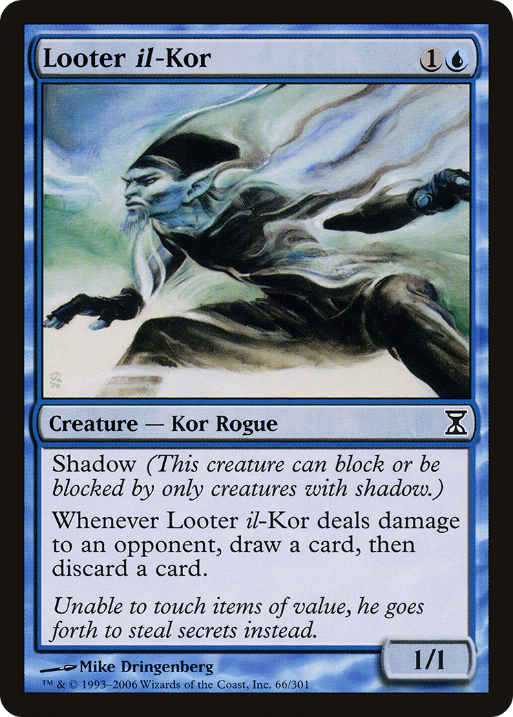 Looter il-Kor (TSP-066) - Time Spiral Foil - Premium MTG Single from Wizards of the Coast - Just $0.89! Shop now at Game Crave Tournament Store