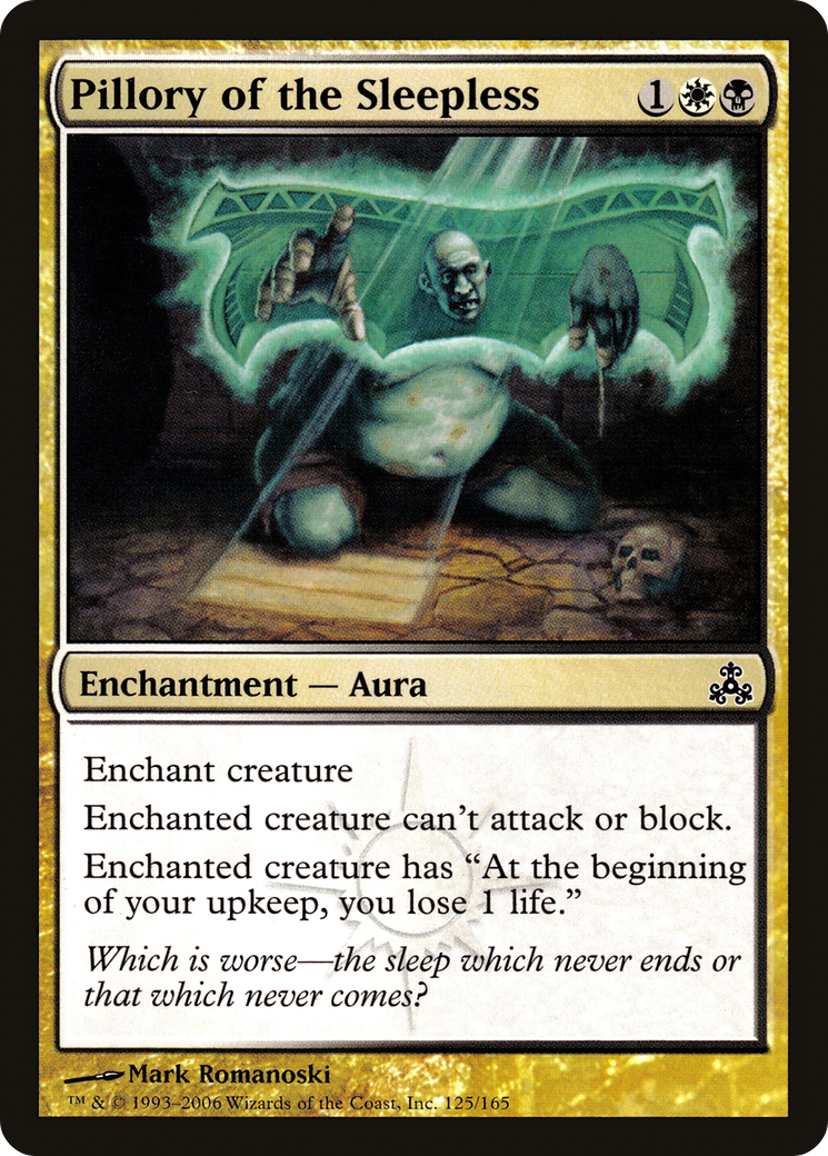Pillory of the Sleepless (GPT-125) - Guildpact Foil - Premium MTG Single from Wizards of the Coast - Just $0.49! Shop now at Game Crave Tournament Store