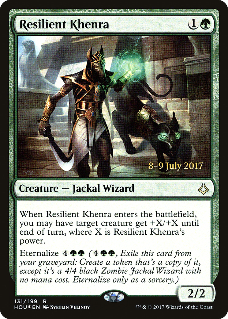 Resilient Khenra (PHOU-131S) - Hour of Devastation Promos Foil - Premium MTG Single from Wizards of the Coast - Just $0.21! Shop now at Game Crave Tournament Store