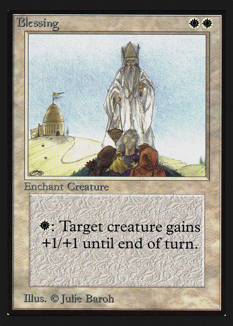 Blessing (CED-007) - Collectors' Edition - Premium MTG Single from Wizards of the Coast - Just $0.59! Shop now at Game Crave Tournament Store