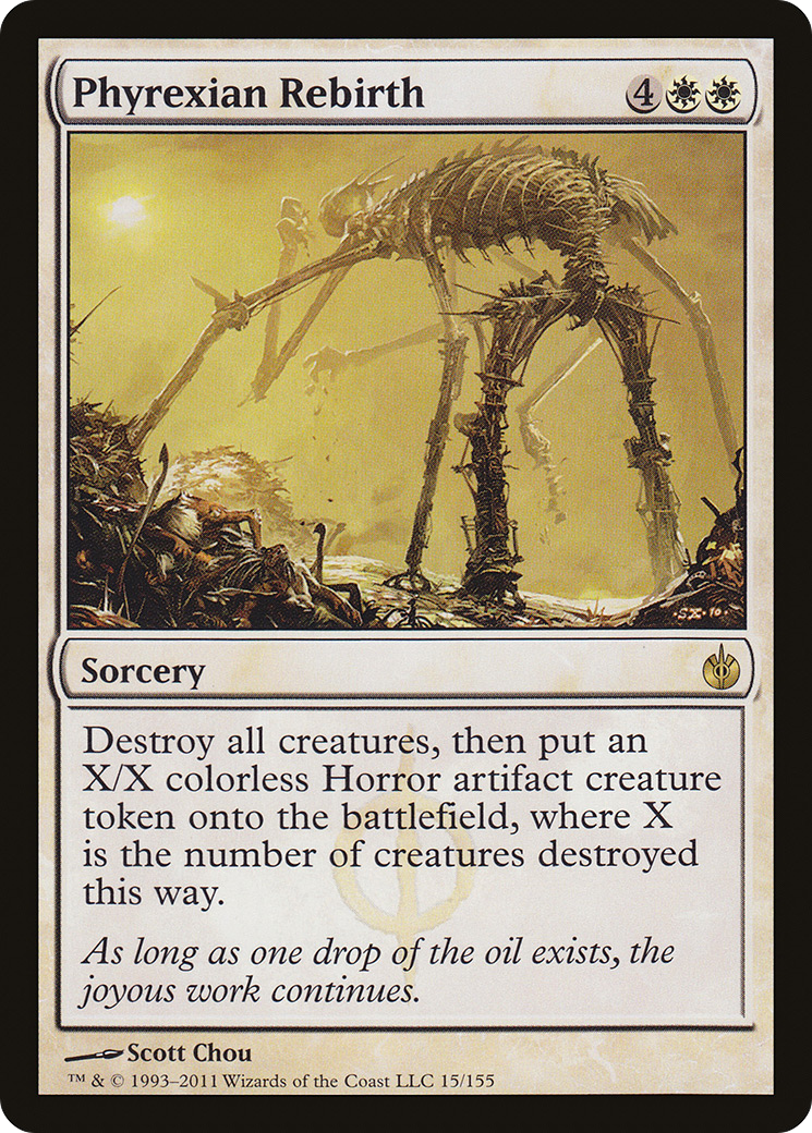 Phyrexian Rebirth (MBS-015) - Mirrodin Besieged - Premium MTG Single from Wizards of the Coast - Just $0.09! Shop now at Game Crave Tournament Store