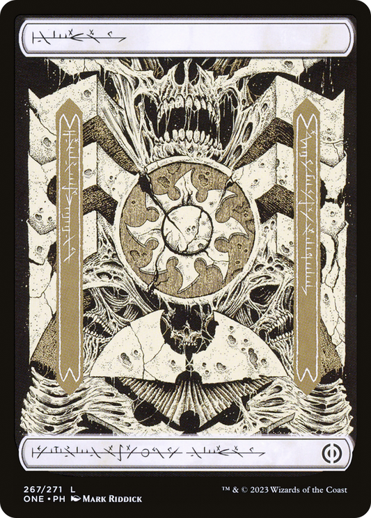Plains (ONE-267) - Phyrexia: All Will Be One Foil - Premium MTG Single from Wizards of the Coast - Just $0.18! Shop now at Game Crave Tournament Store